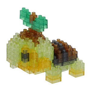 Pokemon Center Original Nanoblock Turtwig Brilliant Shining Ver. - Stuffed Animals