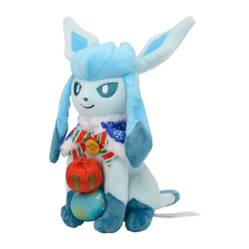 Pokemon Center Original Plush Glaceon Pokémon Christmas In The Sea - Stuffed Animals