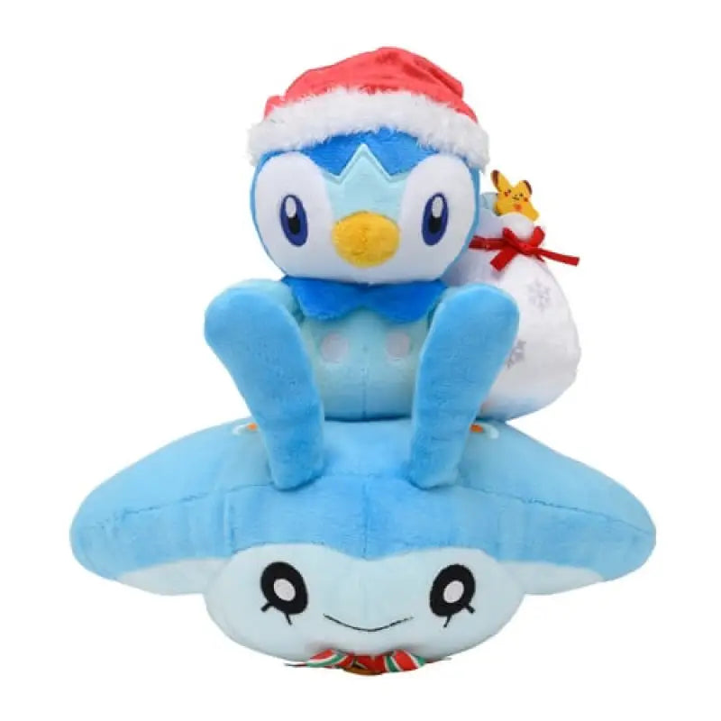 Pokemon Center Original Plush Pokémon Christmas In The Sea - Stuffed Animals