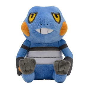 Pokemon Center Original Plush Pokémon Fit Croagunk - Stuffed Animals