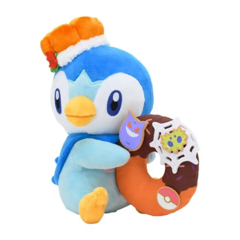 Pokemon Center Original Plush Pokémon Pumpkin Banquet Piplup - Stuffed Animals