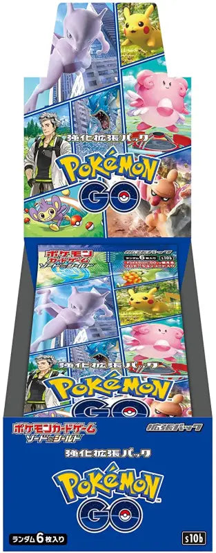 Pokemon Japanese GO s10b Booster Box Sealed - Collectible Trading Cards
