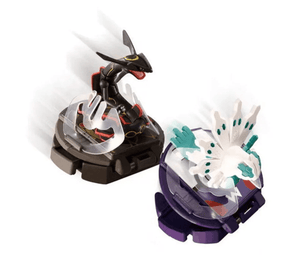 Pokemon Moncolle Battle: Black Rayquaza vs. White Zygarde