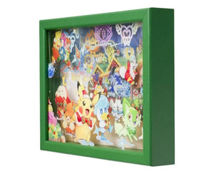 Pokemon Paldea’s Christmas Market Framed Acrylic Art - Anime & Video Games