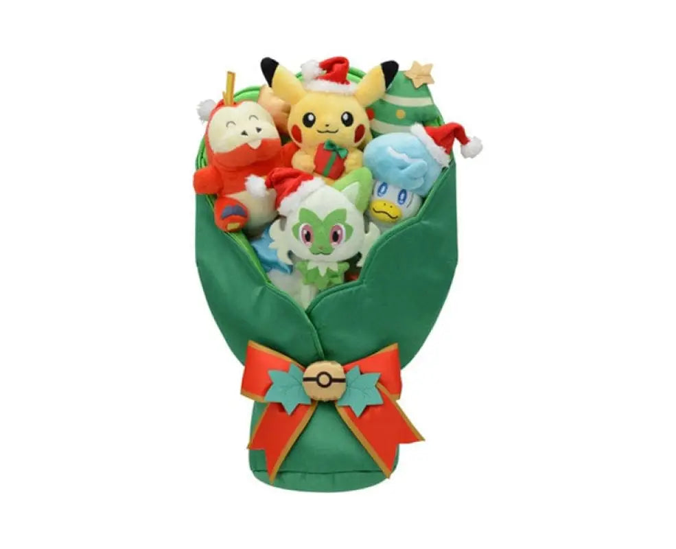 Pokemon Paldea’s Christmas Market Plushies Bouquet - Anime & Video Games
