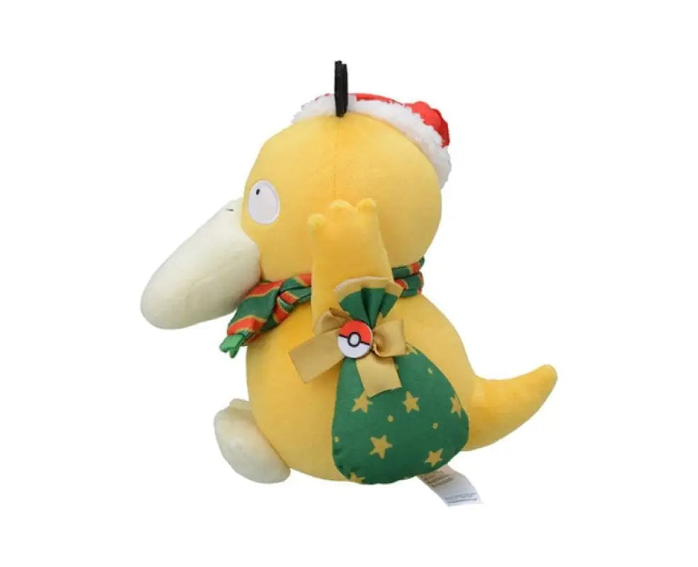 Pokemon Paldea’s Christmas Market Psyduck Plush - Anime & Video Games