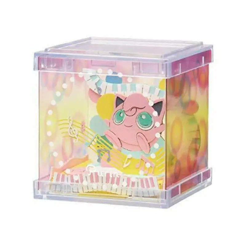 Pokemon Paper Theater Cube Jigglypuff Figure Anime - Toy