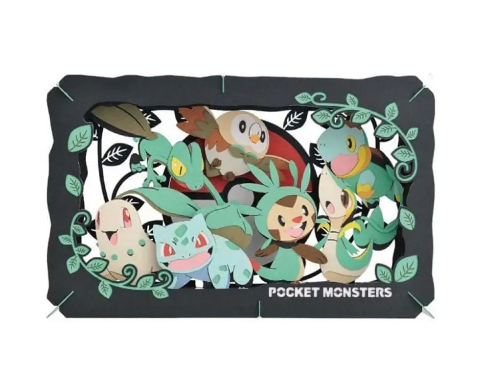 Pokemon Paper Theater Xl: Grass - ANIME & VIDEO GAMES