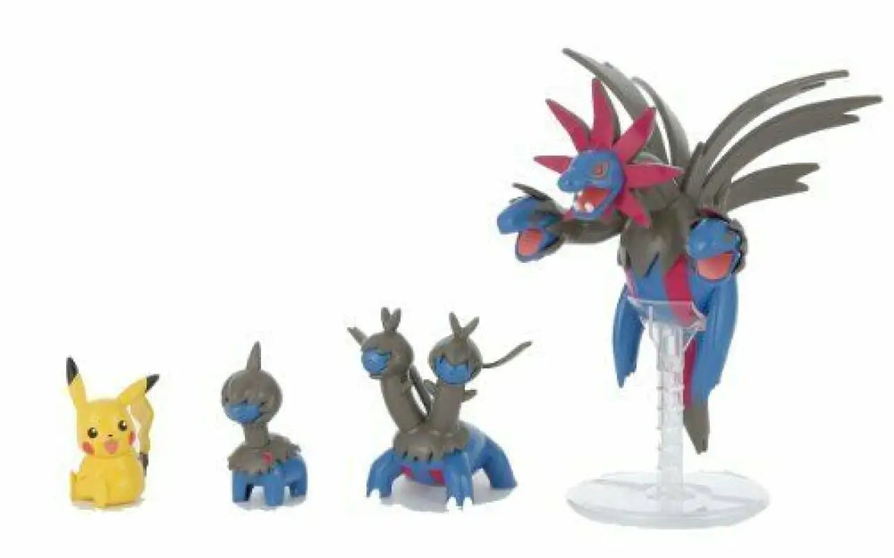 Pokemon Plastic Model Collection Sazandora Evolution Set - Kit