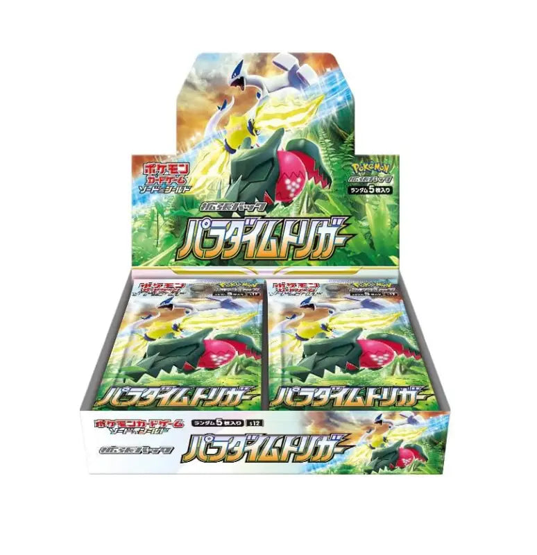 Pokemon Trading Card Game s12 Paradigm Trigger BOX With Promo Pack - Sealed Collectible Cards