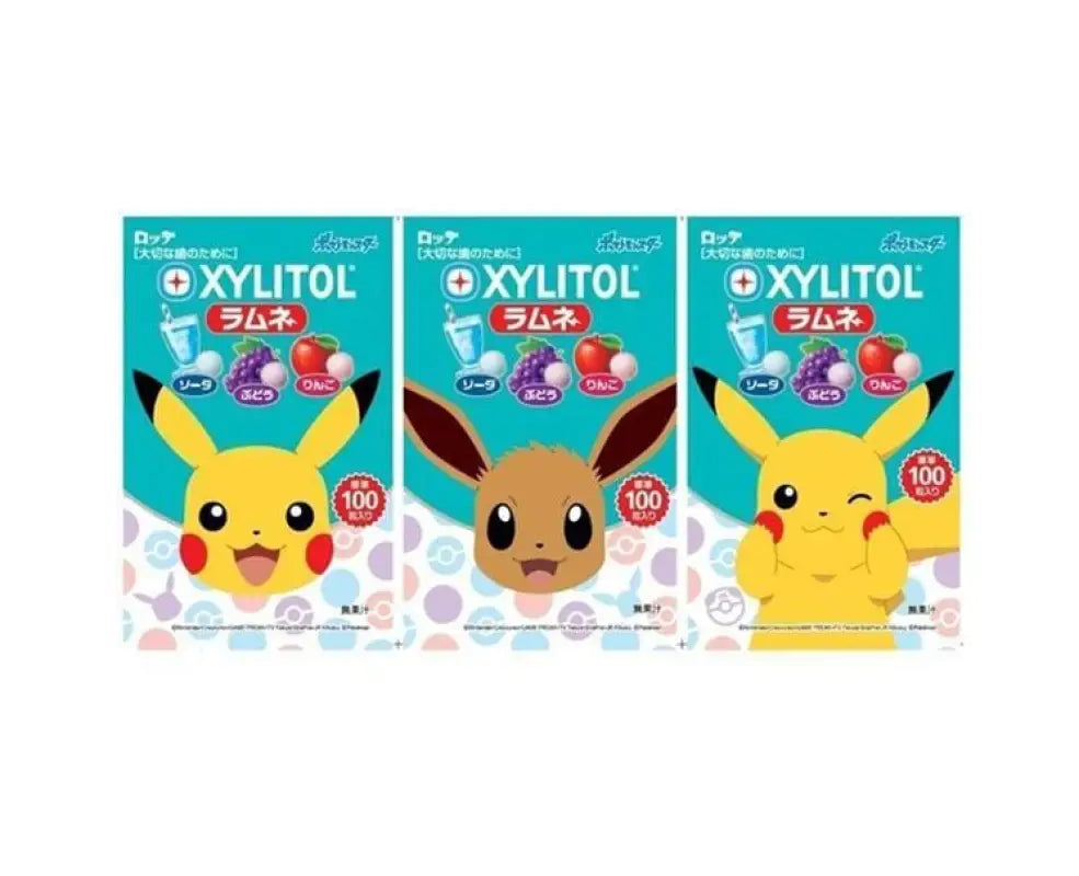 Pokemon Xylitol Triple Ramune Candy - & SNACKS