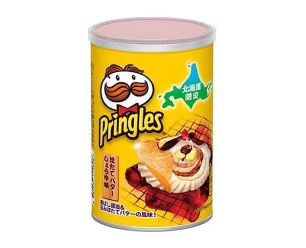 Pringles Japan Hokkaido Butter Shoyu Scallops Flavor - CANDY & SNACKS