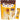 Close-up of Imuraya Mochi-Style Soft Warabi Jelly: Kinako (Set of 3), 7 Sticks per Pouch, featuring Bouncy Texture for Daily Enjoyment