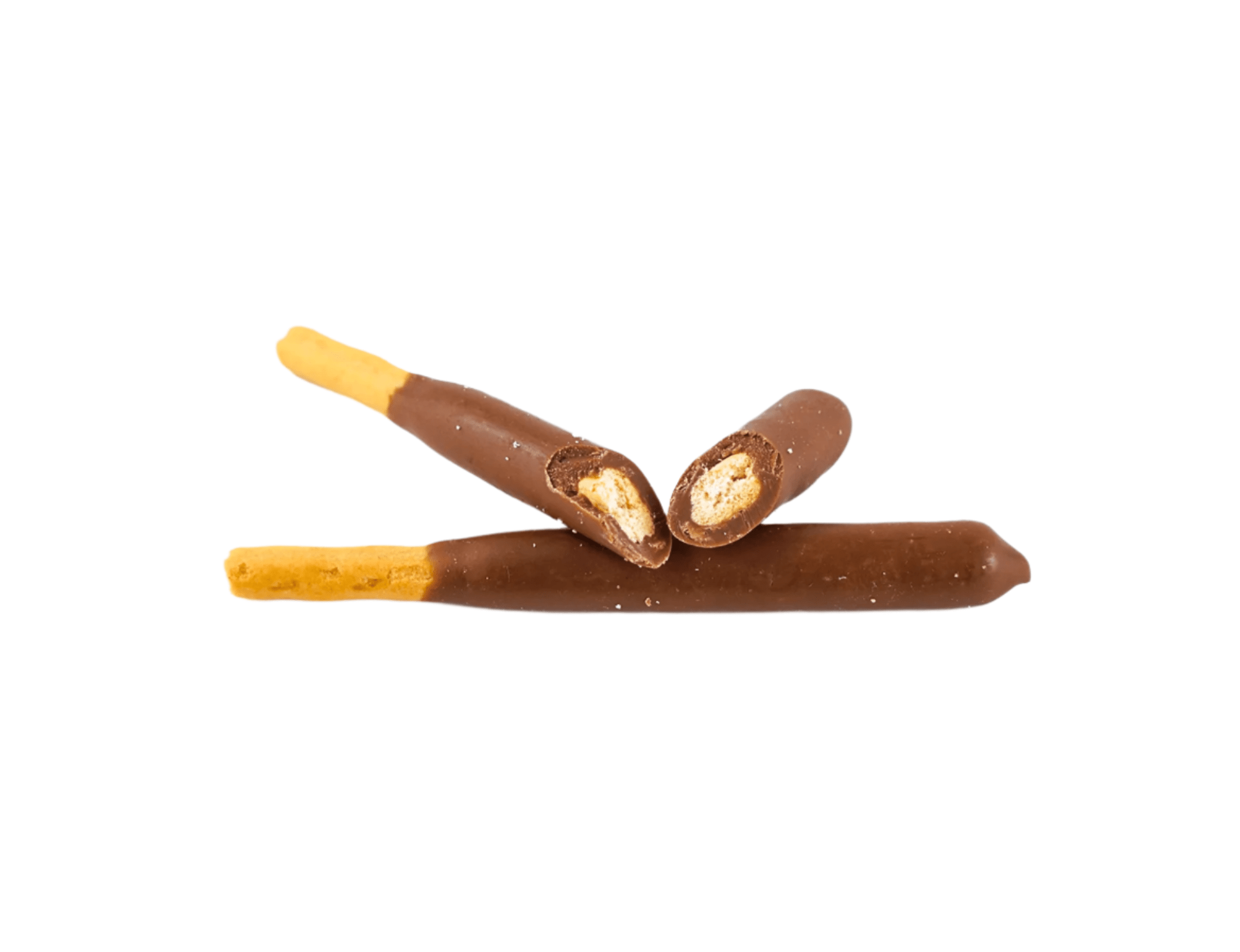 Japanese Milk Chocolate & Fermented Butter Pocky Cookie Sticks in 10 Packs, rich buttery aroma, perfect for break-time snacks.