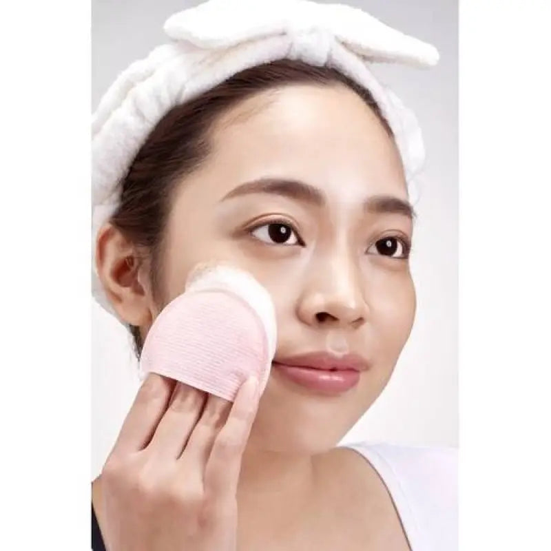 Puffy Pod Face Wash Pads Aha Moisturizing 20 Sheets - Foaming In Japan Skincare