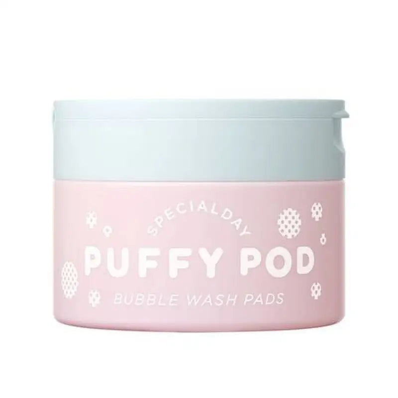 Puffy Pod Face Wash Pads Aha Moisturizing 20 Sheets - Foaming In Japan Skincare