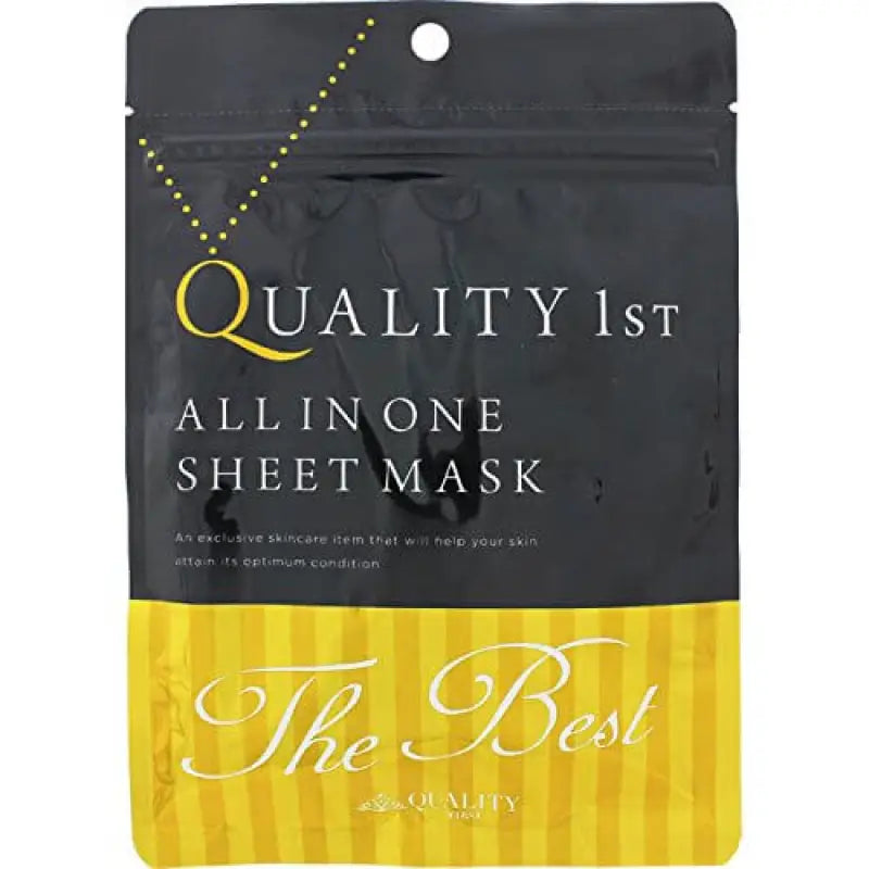 Quality First The Best Allin One Sheet Mask 3 Pieces - Skincare