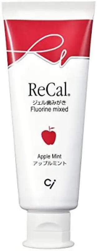 ReCal (Fluorine Gel Toothpaste) Apple Mint 1 Piece (70 g) - Adult Toothpaste