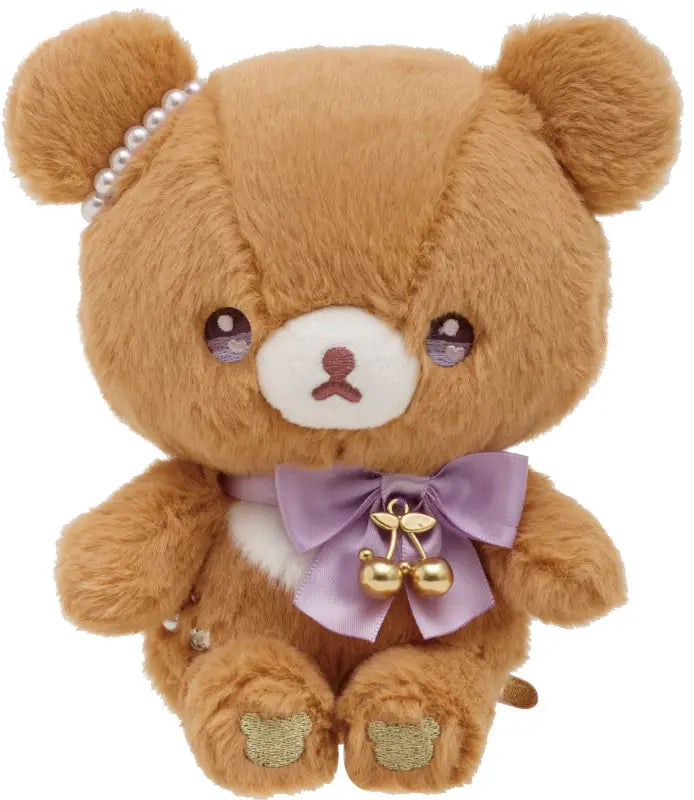 Rilakkuma Korikog No Jewel Cherry Plush Chairoikoguma Mf70801