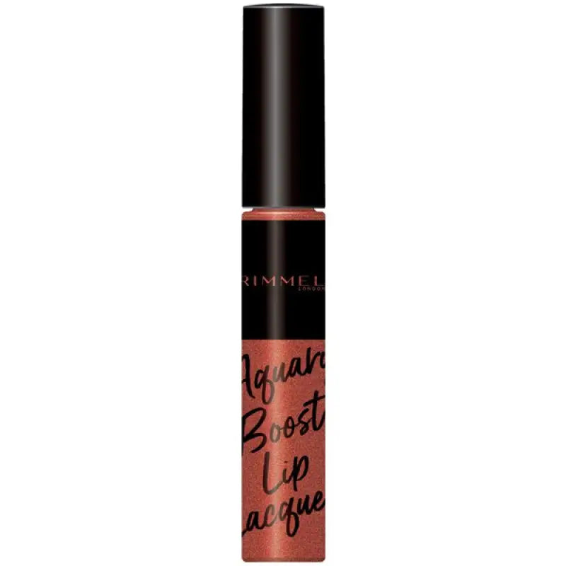 Rimmel Aqualy Boost Lip Lacquer 008 Galaxy Terracotta SPF25PA + UV 6ml - Japan Lipstick Makeup