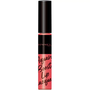 Rimmel Aqualy Boost Lip Lacquer 010 Petal Pink SPF25PA + UV 6ml - Lipstick Brands In Japan Makeup