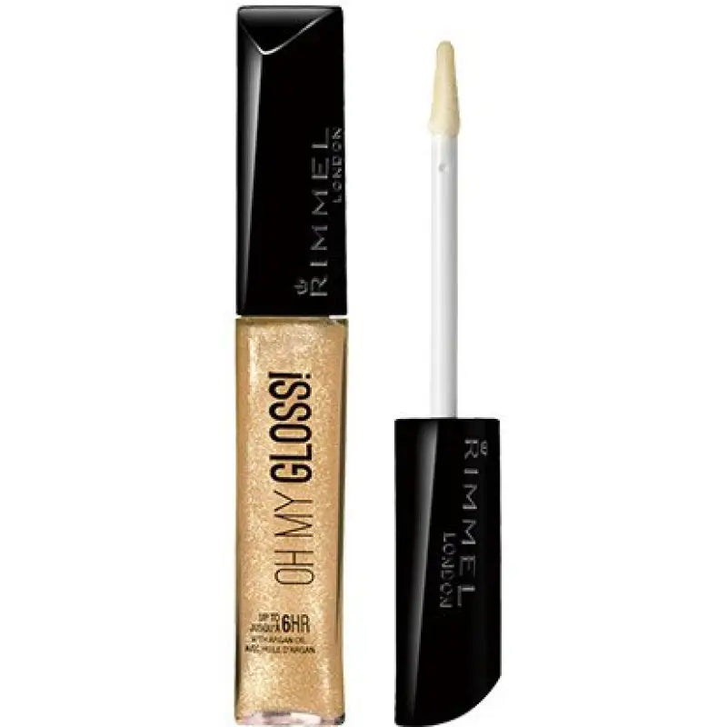 Rimmel Oh My Gross 007 Gold Essence 7ml - Moisturizing Lip Gloss Makeup Products