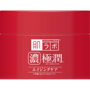 Rohto Hada Labo Gokujun Hari Perfect Gel 100gr - Anti - aging Face Made In Japan Skin Care