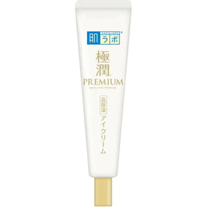 Rohto Hada Labo Gokujun Premium Hyaluronic Eye Cream 20g - Highly Moisturizing