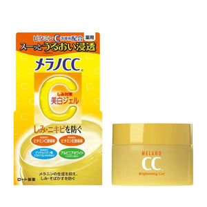 Rohto Melano Cc Brightening Gel For Hyperpigmentation Prevention 100g - Japanese Skincare