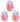Rohto Mentholatum Water Lip Balm 4.5g Raspberry Red spf20 Pa + + - Skincare