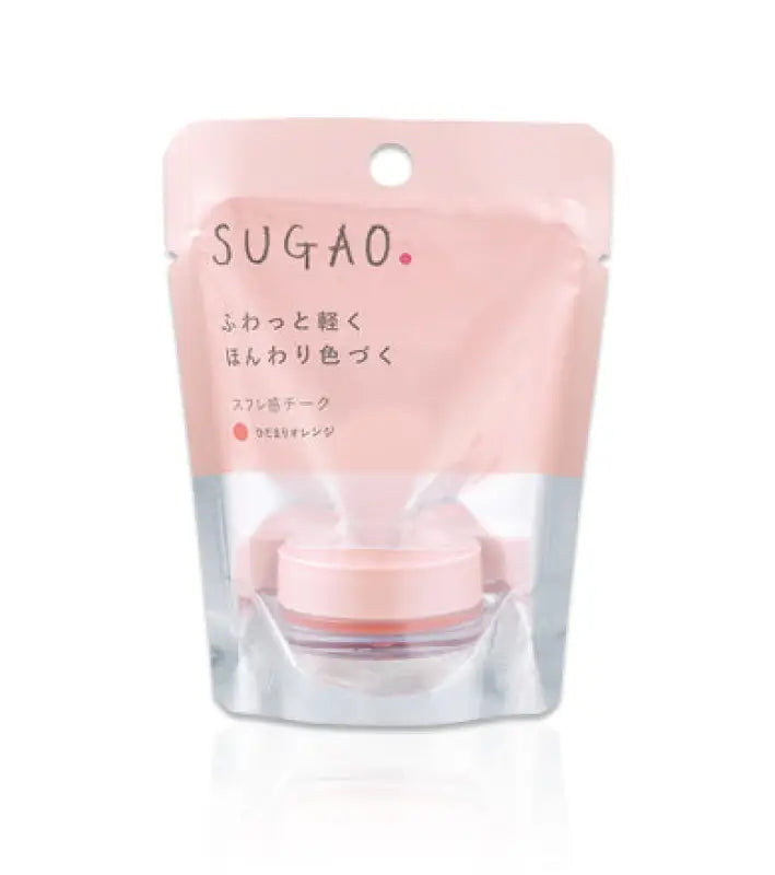 Rohto Sugao Blush Sunny Spot Orange Alcohol - Free Unscented 4.8g - From Japan Makeup