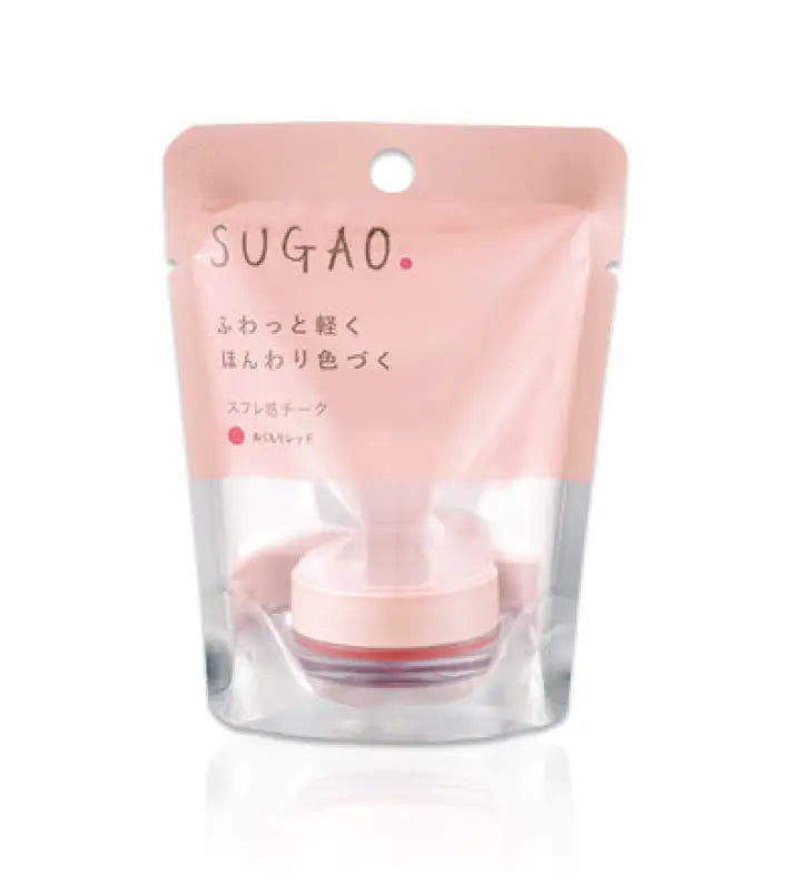 Rohto Sugao Blush Sunny Spot Orange Alcohol - Free Unscented Warm Red 4.8g - From Japan Makeup