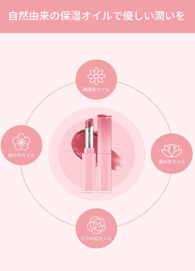 ROM&nd Sheer Tinted Stick 06 Inbinary (2g)