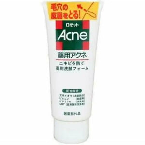 Rosette Medicated Acne-Care Cleansing Foam 130g - Japanese Skincare
