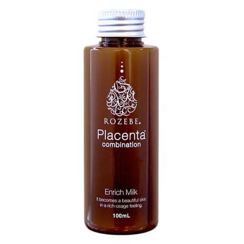 Rozebe Whitening Placenta Enriched Milk 100ml - Japanese Facial Skincare