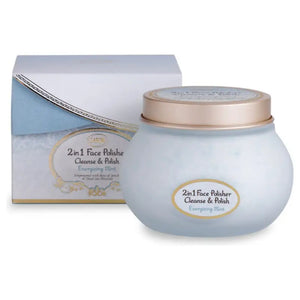 Sabon 2in1 Face Polisher Cleanse & Polish (Energizing Mint) 200m - Japanese Facial Cleanser Skincare