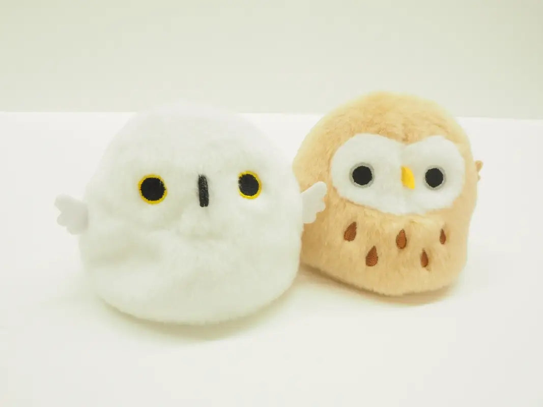 SAN-EI 092151 Tori-Dango Plush Doll Shiro Fukuro White Owl Tjn