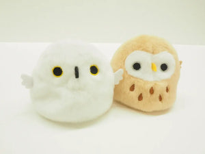 SAN-EI 092151 Tori-Dango Plush Doll Shiro Fukuro White Owl Tjn