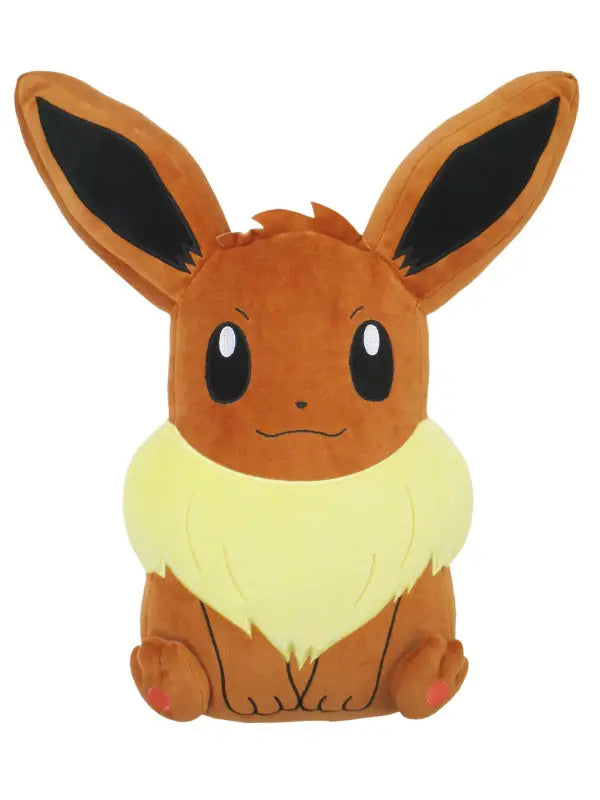 SAN-EI 31129 Pz18 Pokemon Mochi-Fuwa Cushion Eevee Tjn