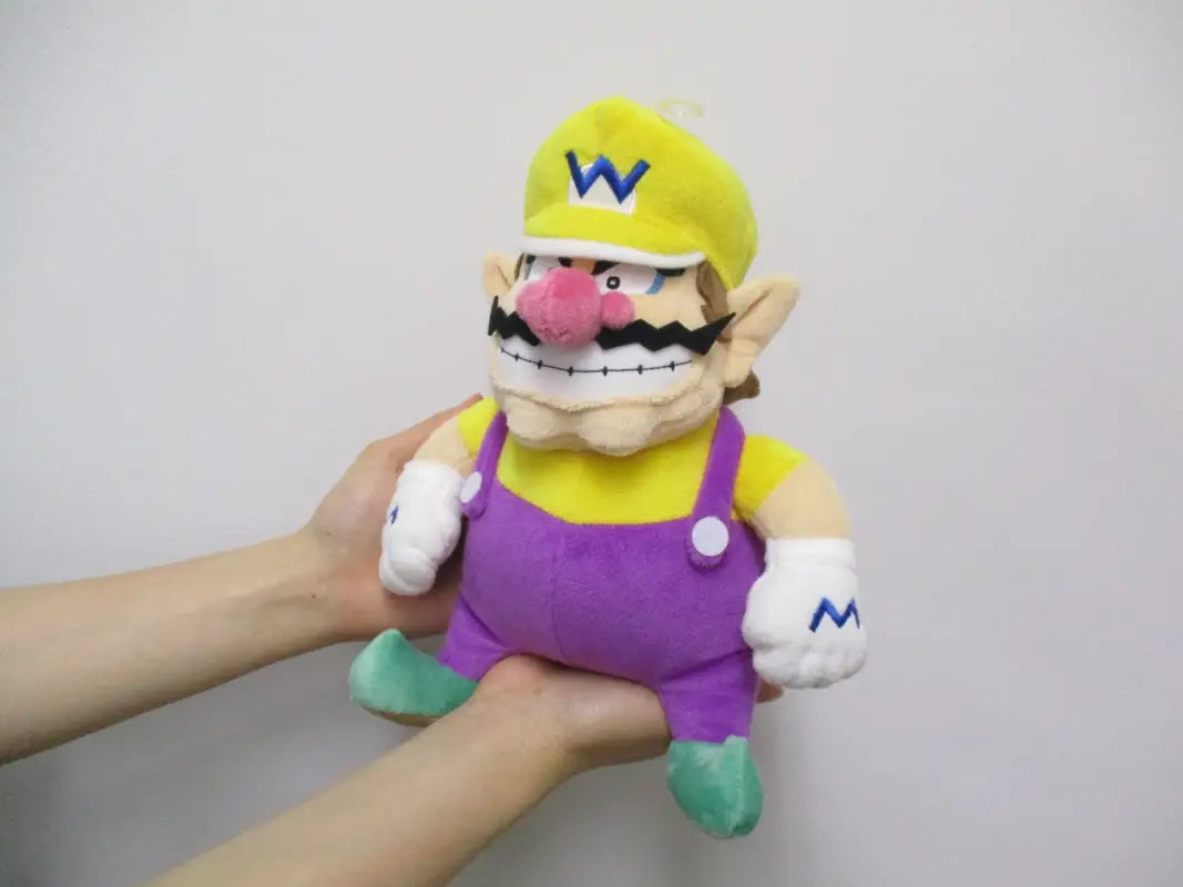 SAN-EI Ac08 Mario Plush Doll All Star Collection Wario S Tjn