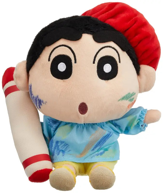 SAN-EI Crayon Shin-Chan Plush Doll Scribbling S