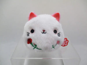 SAN - EI Plush Doll Flower Neko Dango Carnation