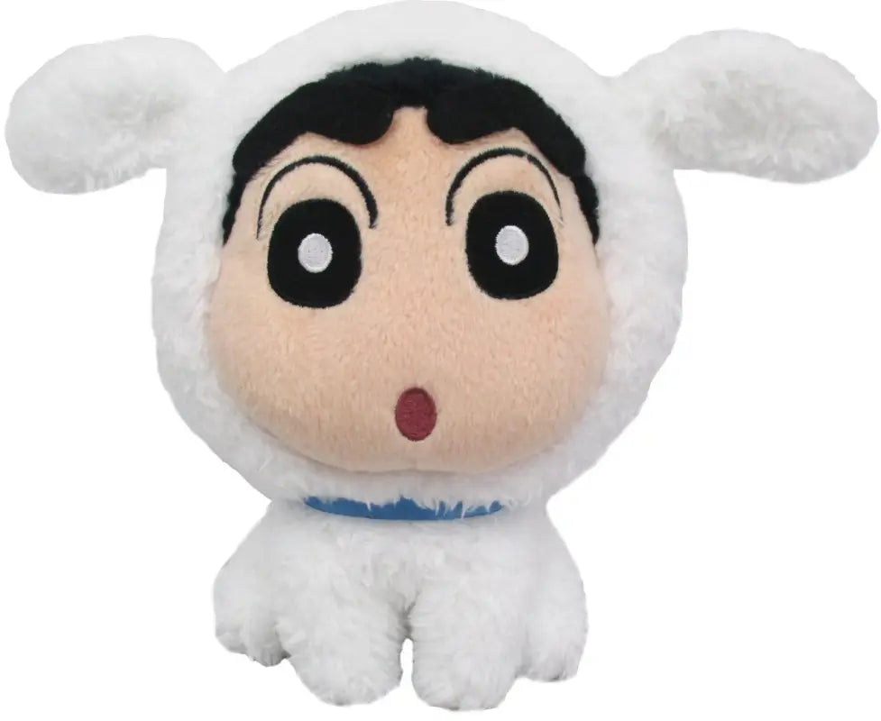 SAN-EI - Sn18 Crayon Shinchan Plush Doll Transform Shiro Tjn