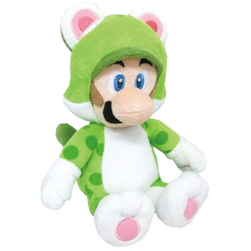 SAN-EI Super Mario 3D World Plush Doll Cat Luigi M