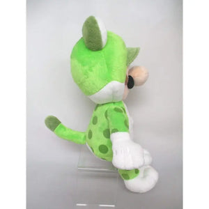 SAN-EI Super Mario 3D World Plush Doll Cat Luigi M