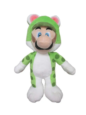 SAN-EI Super Mario 3D World Plush Doll Cat Luigi S