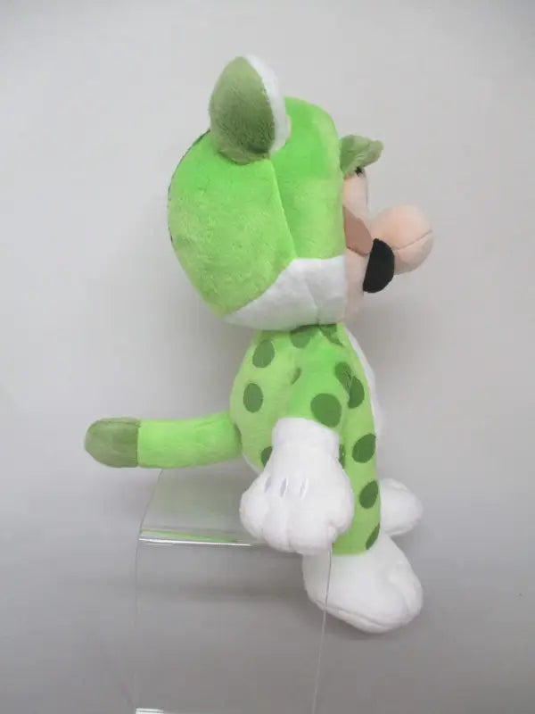 SAN-EI Super Mario 3D World Plush Doll Cat Luigi S