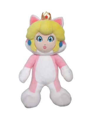 SAN-EI Super Mario 3D World Plush Doll Cat Peach S