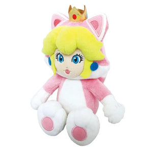 SAN-EI Super Mario 3D World Plush Doll Cat Peach S