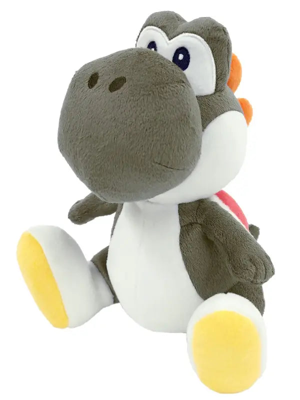 SAN-EI Super Mario All Star Collection Plush Doll Black Yoshi S